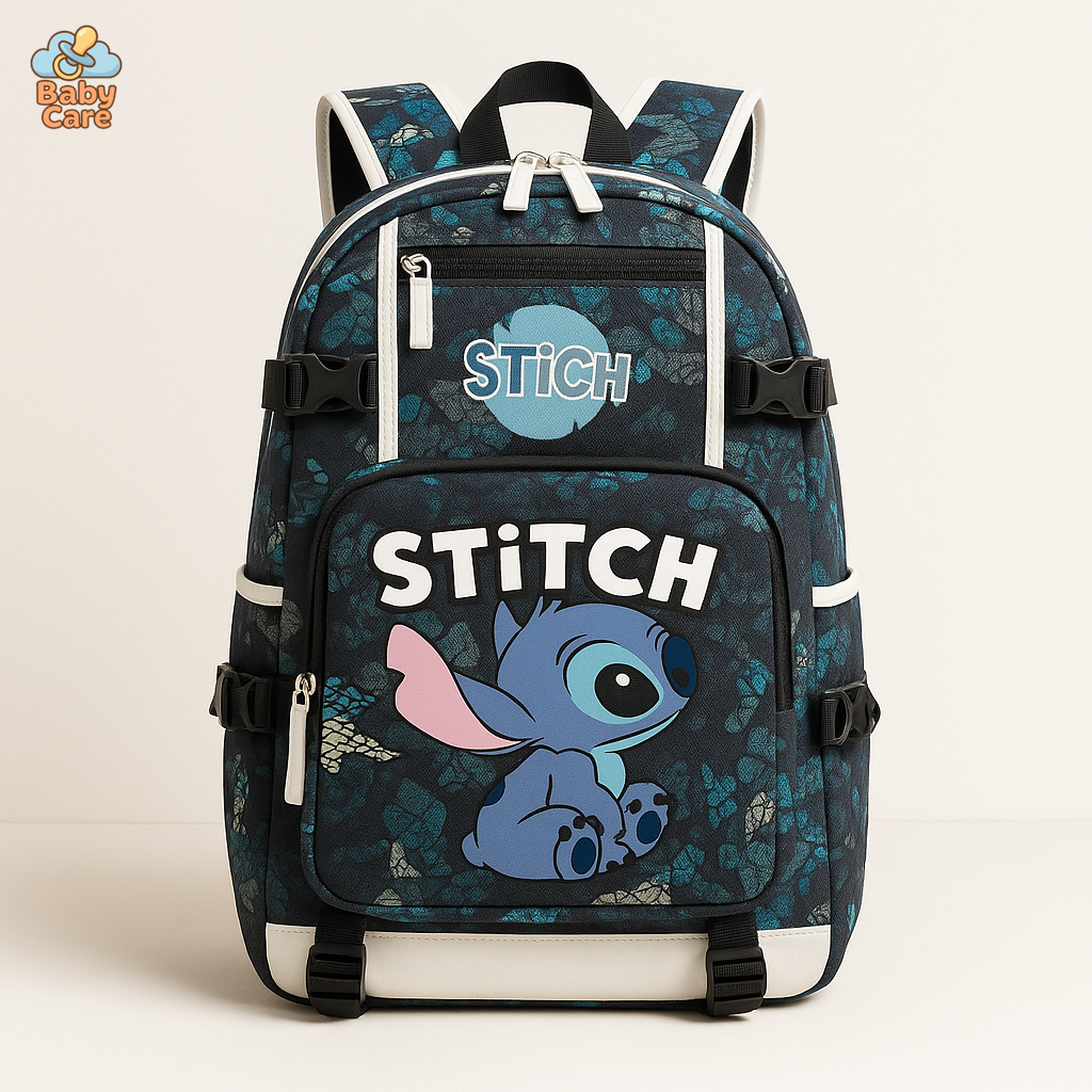 Cartable Stitch Renforcé Design Original - vue de face