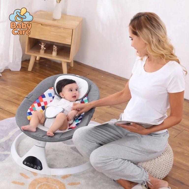 Chaise longue électrique pour bébé – Transat Balancelle bébé - détail du produit