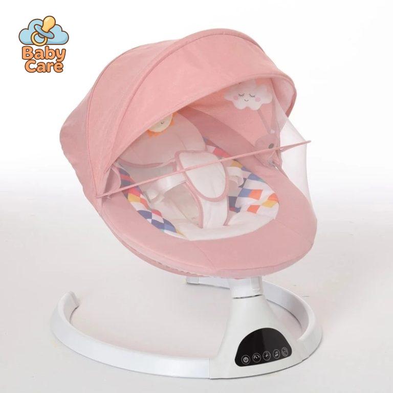 Chaise longue électrique pour bébé – Transat Balancelle bébé - zoom sur la matière