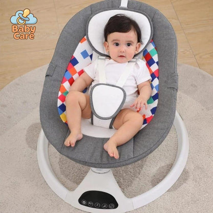 Chaise longue électrique pour bébé – Transat Balancelle bébé - utilisation en situation