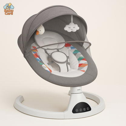 Chaise longue électrique pour bébé – Transat Balancelle bébé - vue de face