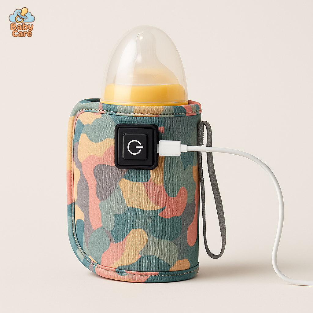 Chauffe-biberon USB Camouflage - vue de face