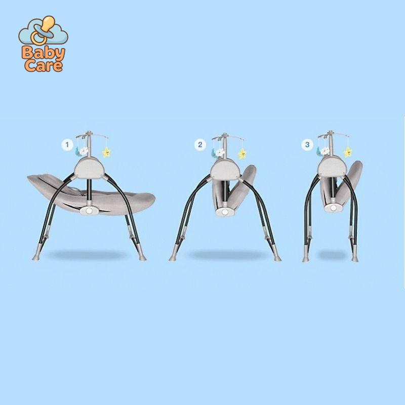 ELYZEN - Balancelle Bébé en Coton |  Baby Care - zoom sur la matière