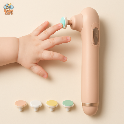 Coupe ongle bébé confortable 4-en-1 - vue de face