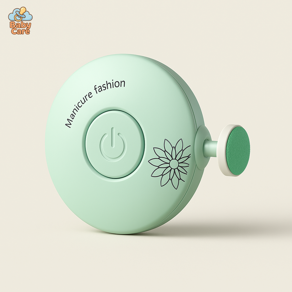 Coupe ongle bébé électrique 6-en-1 - vue de face