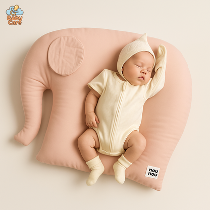Coussin d’Allaitement Eléphant - vue de face