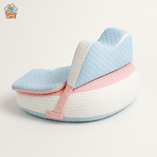 Coussin d’Allaitement Brodé - vue de face