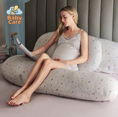 Coussin de Grossesse et d’Allaitement - zoom sur la matière