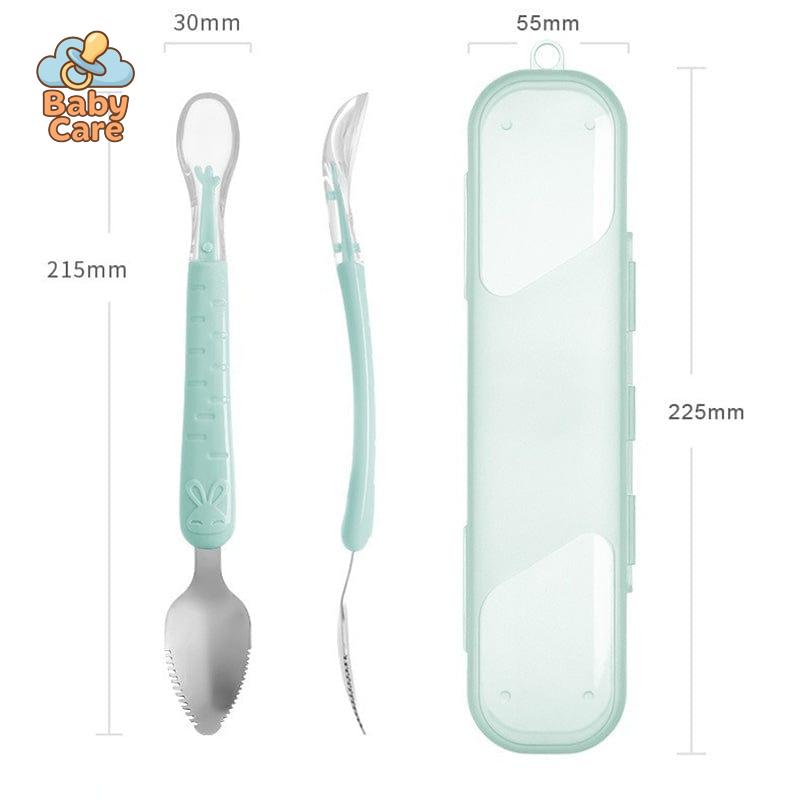 Cuillère gratteuse - utilisation en situation