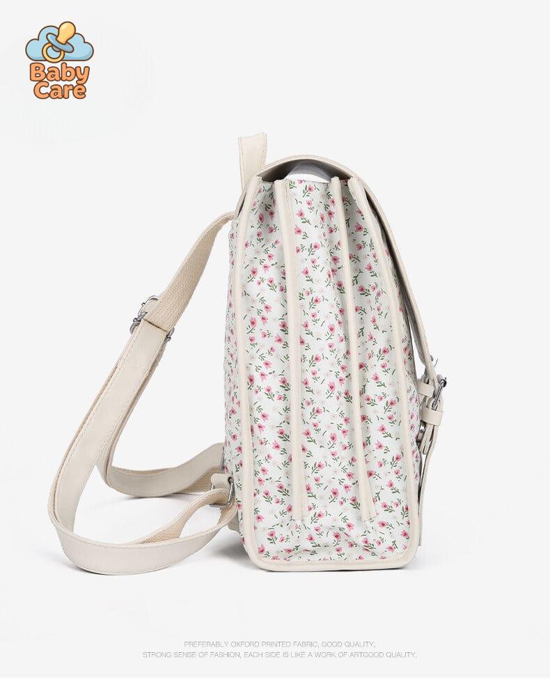 Cartable 34cm motifs à fleur - packaging du produit