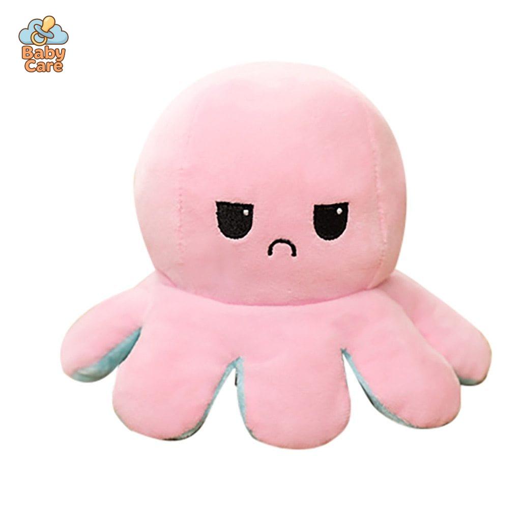Peluche Poulpe Réversible Deux Couleurs à l'Humeur Changeante - photo 12