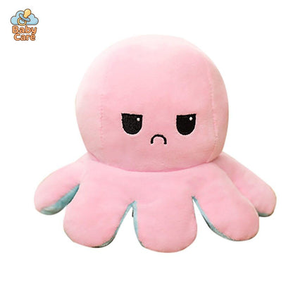Peluche Poulpe Réversible Deux Couleurs à l'Humeur Changeante - photo 12