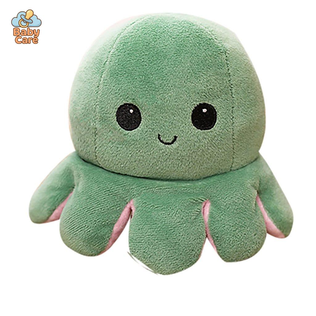 Peluche Poulpe Réversible Deux Couleurs à l'Humeur Changeante - photo 11