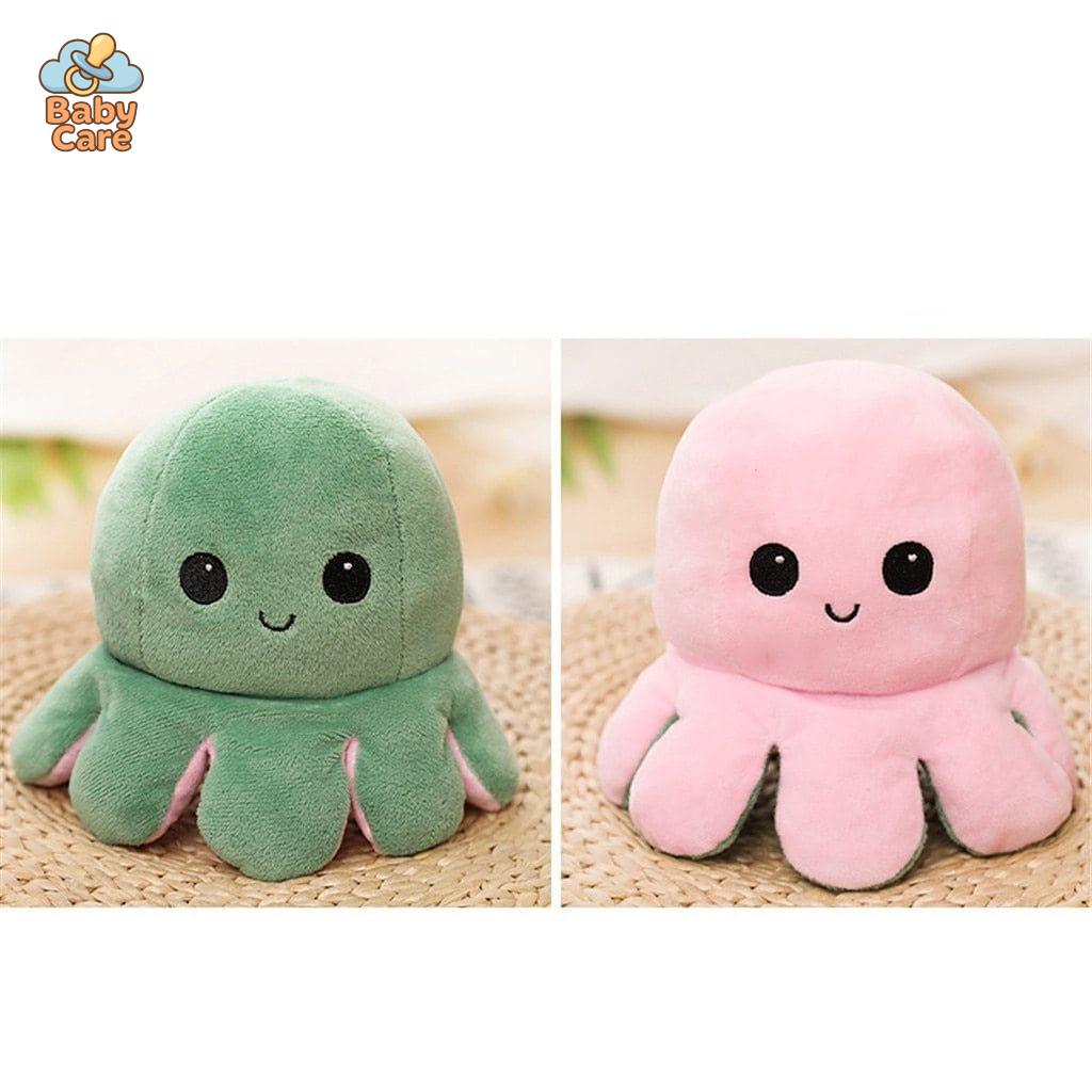 Peluche Poulpe Réversible Deux Couleurs à l'Humeur Changeante - packaging du produit