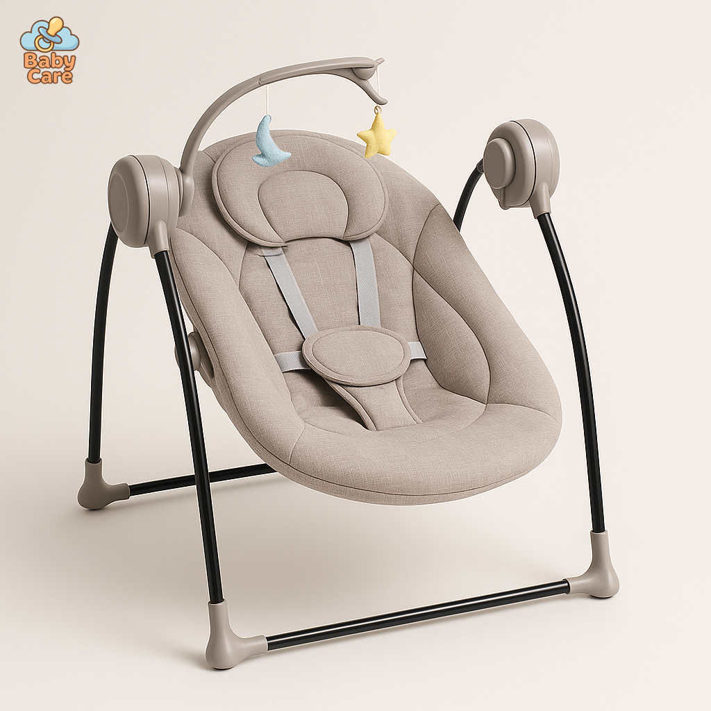 ELYZEN - Balancelle Bébé en Coton |  Baby Care - vue de face