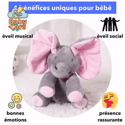 L'éléphant Bibou en Français |  Baby Care - zoom sur la matière