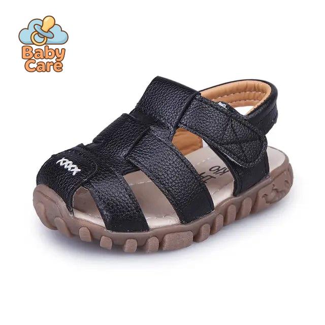 Sandales bébé garçon et filles en cuir souple - photo 8