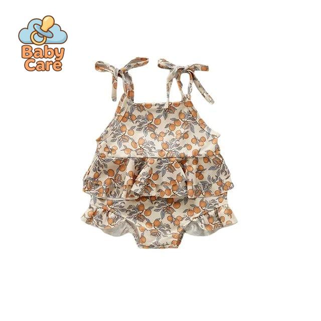 Maillot de bain bébé à imprimé floral - packaging du produit