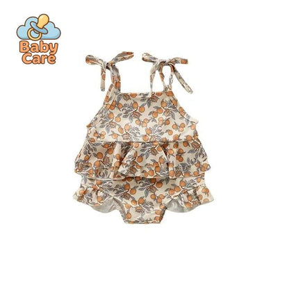 Maillot de bain bébé à imprimé floral - packaging du produit