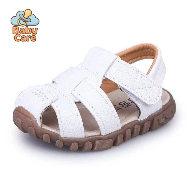 Sandales bébé garçon et filles en cuir souple - photo 9