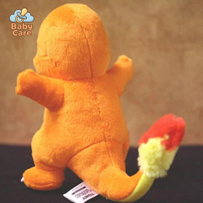 Peluche Salamèche - zoom sur la matière