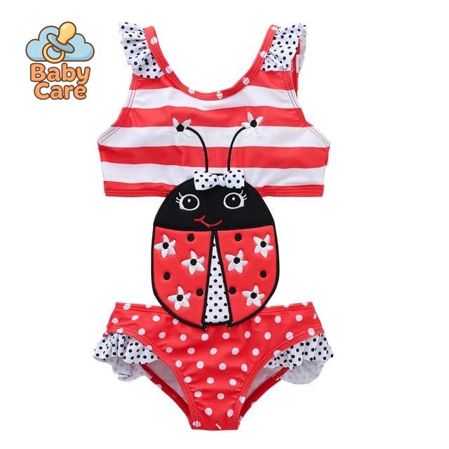 Maillot de bain une pièce mignon bébé fille - photo 11