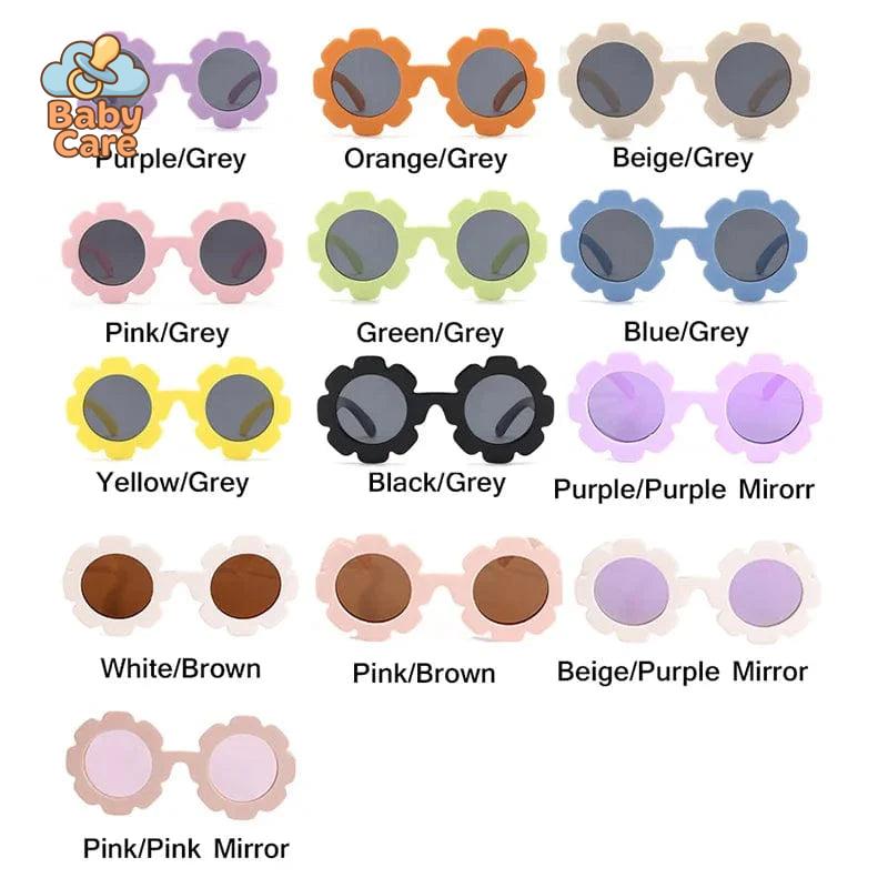 Lunettes de soleil tournesol pour bébé avec sangle - packaging du produit