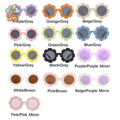 Lunettes de soleil tournesol pour bébé avec sangle - packaging du produit