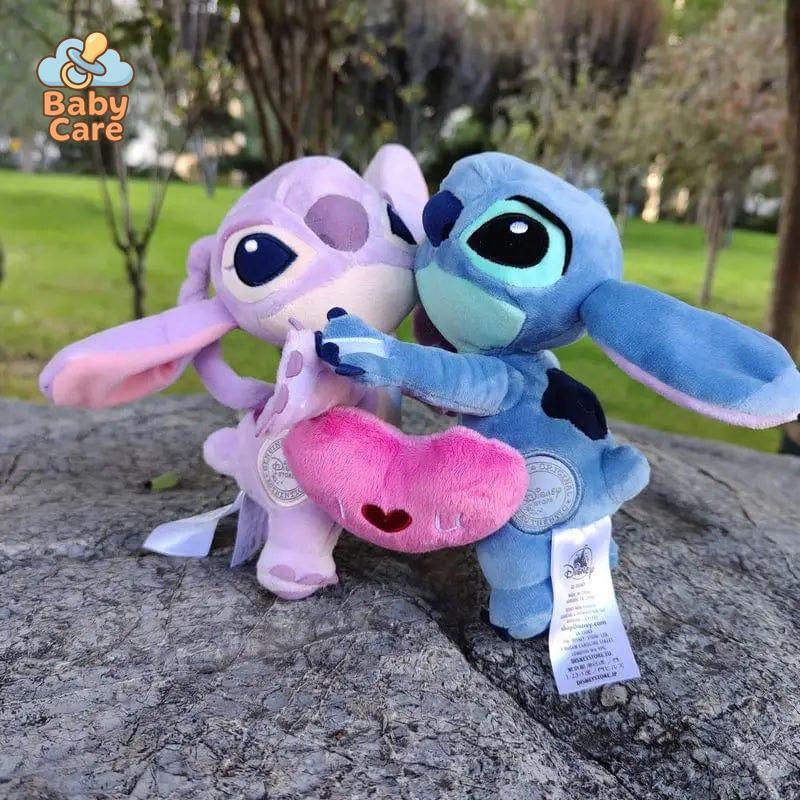 Peluche Stitch et Angel I Love You Duo - utilisation en situation