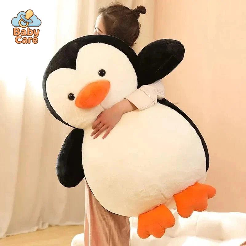 Peluche pingouin calin - vue de profil