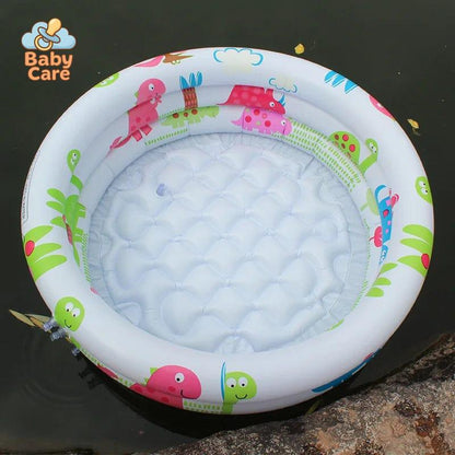 Piscine bébé gonflable dinosaures - photo lifestyle