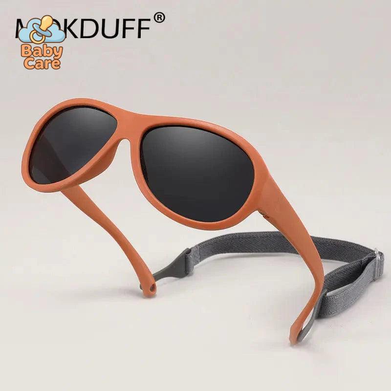 Lunettes de soleil bébé flexible avec sangle réglable 0-3 ans - détail du produit