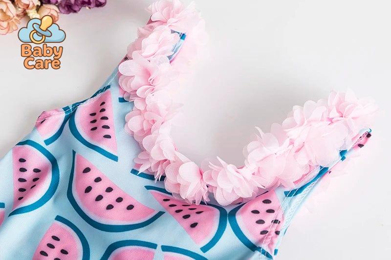 Maillot de bain bikini bébé et enfant fille - détail du produit
