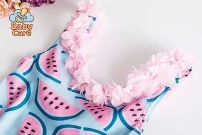 Maillot de bain bikini bébé et enfant fille - détail du produit