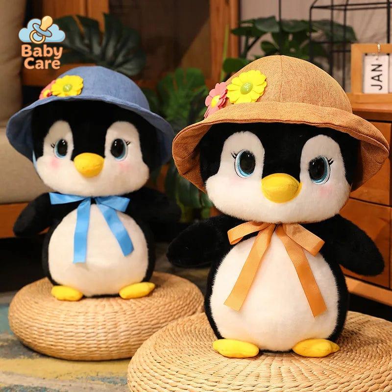 Peluche pingouin kawai - vue de profil