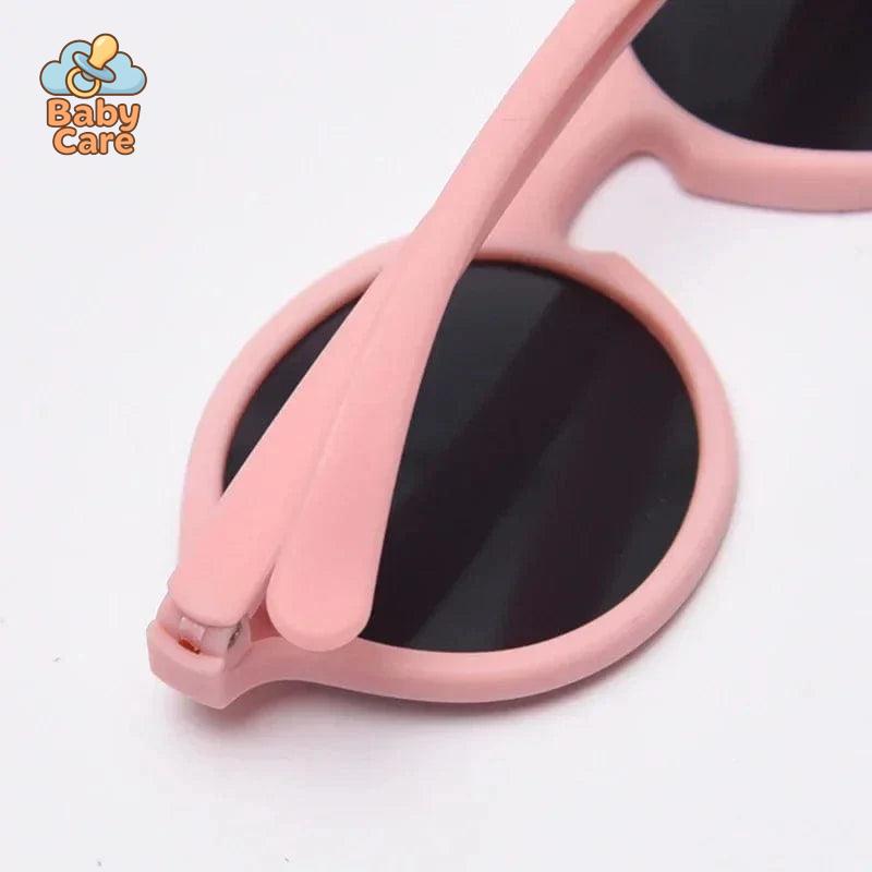 Lunettes de soleil bébé flexibles avec sangle UV400 - packaging du produit