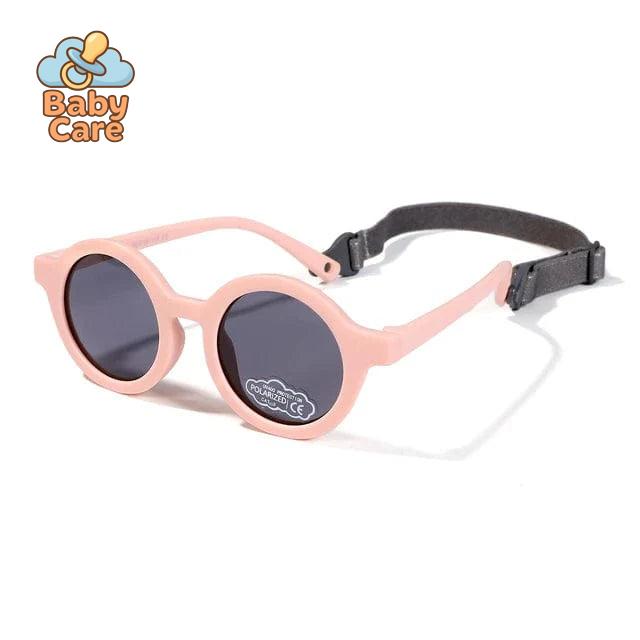 Lunettes de soleil bébé rondes avec sangle - photo 9