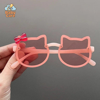 Lunettes de soleil bébé et enfant hello kitty uv400 - utilisation en situation