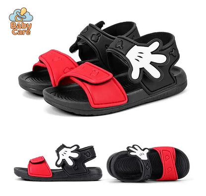 Sandales bébé garçon souples à thème - packaging du produit