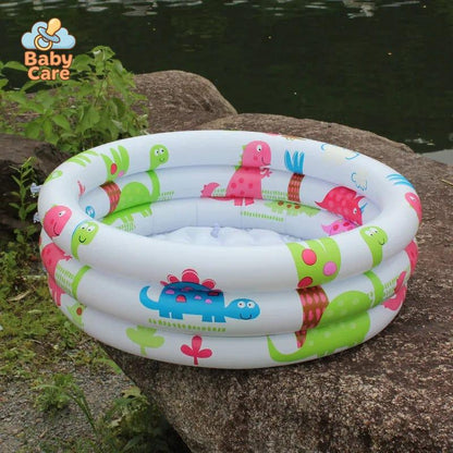 Piscine bébé gonflable dinosaures - packaging du produit