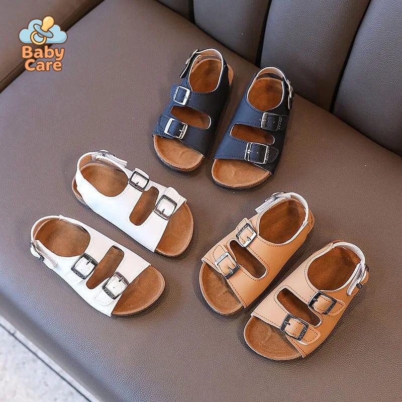 Sandales bébé garçon et filles respirantes designer - vue de profil