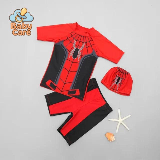 Maillot de bain bébé et enfant super-héros - packaging du produit