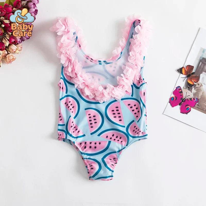 Maillot de bain bikini bébé et enfant fille - photo lifestyle
