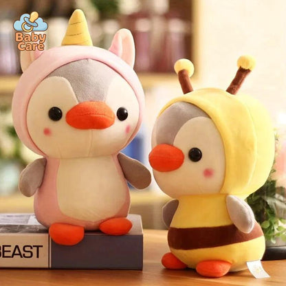 Peluche pingouin premium - utilisation en situation