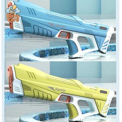 Pistolet à eau électrique puissant - vue de profil