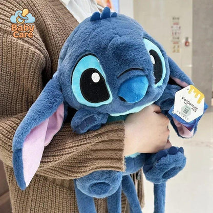 Peluche Stitch Sac à Dos - zoom sur la matière