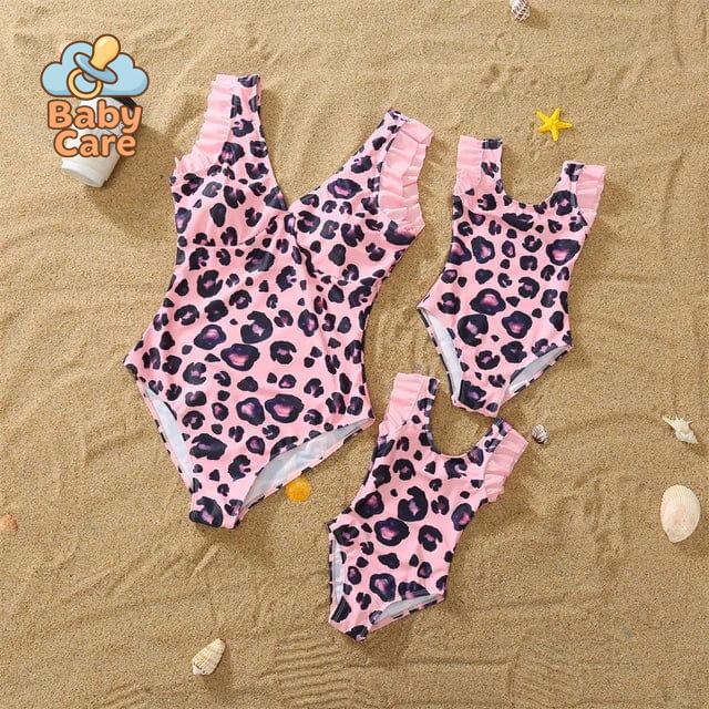Maillot de bain assorti maman bébé fille bikini - photo 13