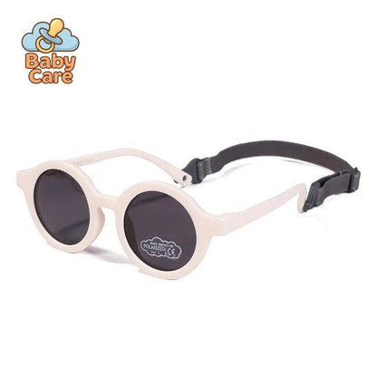 Lunettes de soleil bébé rondes avec sangle - photo 13