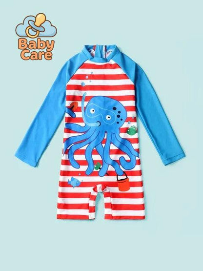 Maillot de bain bébé pieuvre protection UV - photo 8