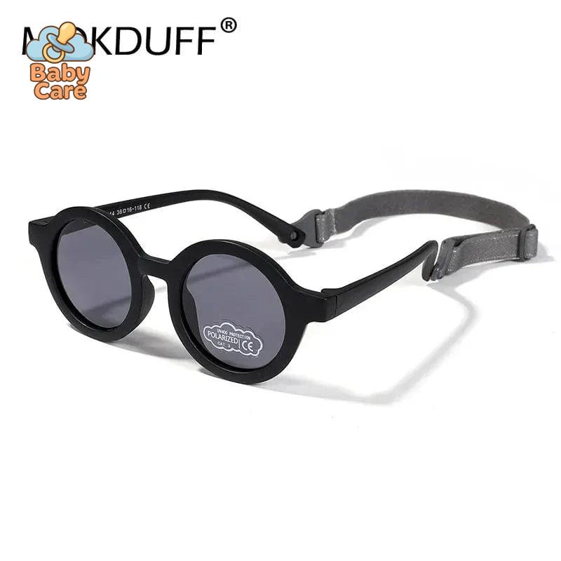 Lunettes de soleil bébé rondes avec sangle - photo 8